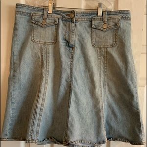 Jean skirt